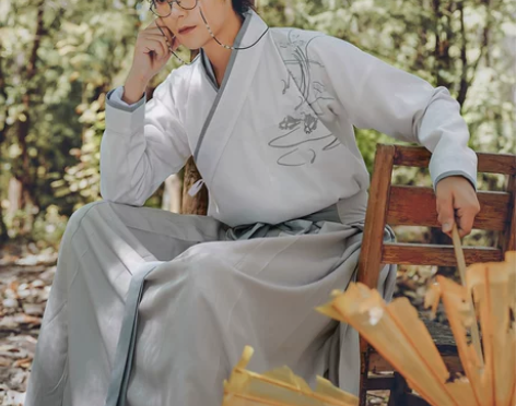 如梦霓裳汉服男装情侣装交领襦裙冥鹿兮山海经...