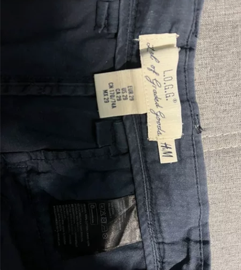 H##amp;amp;M男士短裤 170/...