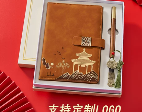商务伴手礼定制logo国潮中国风实用公司礼...