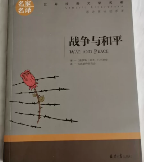 世界经典文学名著《战争与和平》，全新，仅此...