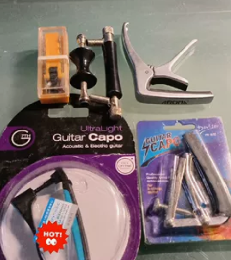 民谣吉他变调夹木吉他capo变音夹，各式各...