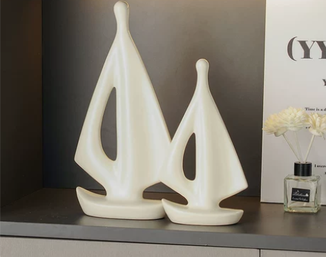 一帆风顺帆船摆件家居好物办公室客厅乔迁新居...