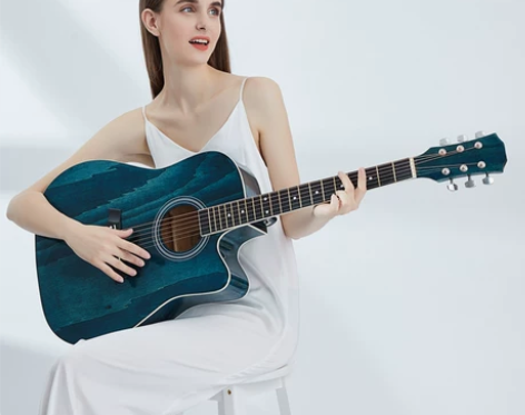 单板木吉他民谣吉他41寸初学者