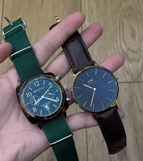 briston/dw手表 分别代购和官网购...