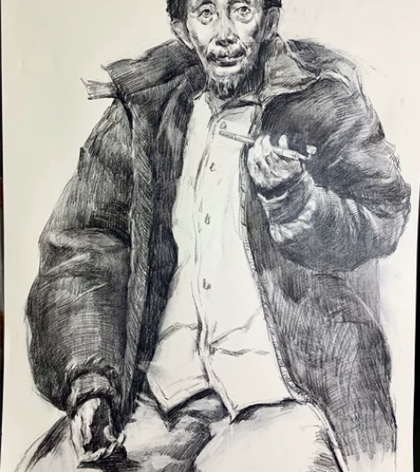 素描头像代画  风格多样 素描人物头像石膏...