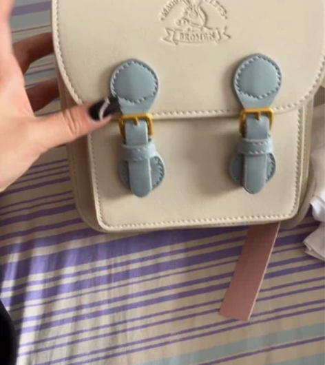 不莱玫迪士尼包包女JK制服斜挎包百搭剑桥包...