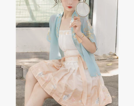 【云中翼汉服女夏季薄款中国风改良宋制汉元素...