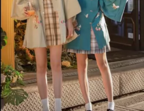 司南阁原创【百蝶猫】汉服女款明制立领方领一...