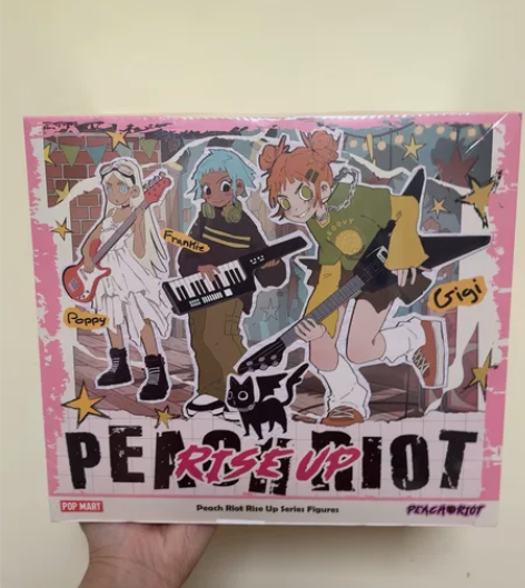 泡泡玛特??Peach Riot叛桃成名在...