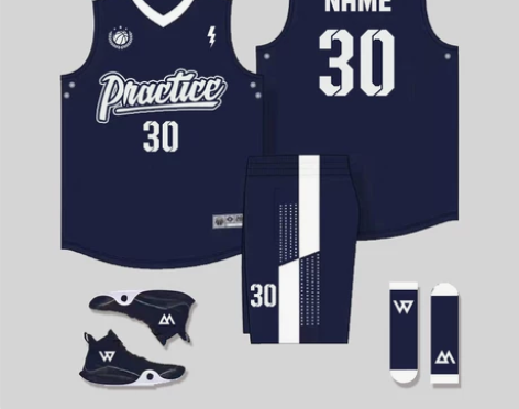 篮球服套装男定制学生比赛队服运动训练美式