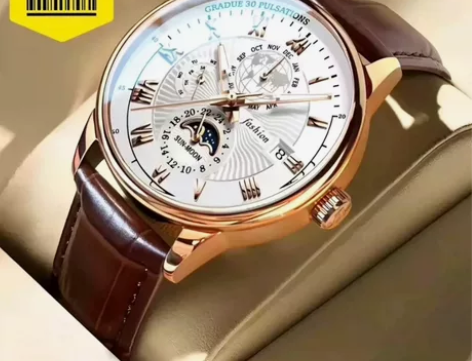 国外的朋友送的,一次没带过手表盒都在全自动...