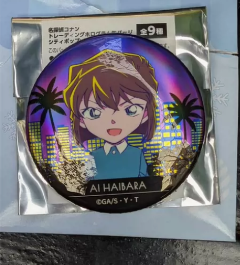 名侦探柯南城市流行吧唧，全新仅拆袋 40r...