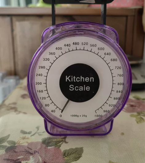 【便携式家庭用厨房秤】 适用于厨房称量，小...