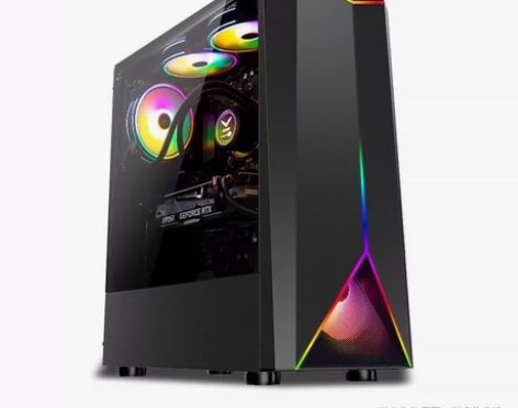 攀升战神游戏台式电脑主机显示屏键盘鼠标 D...