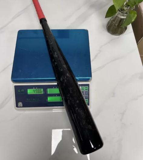 锻造纹亮光碳纤维棒球棒/防身棒球棒/碳纤维...