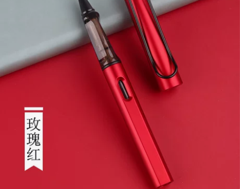 钢笔式毛笔新钢笔软笔小楷笔书法笔吸水秀丽笔...