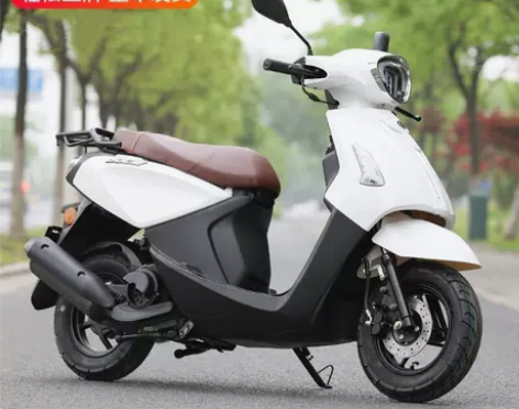 新款踏板摩托车燃油车jog125CC男女通...