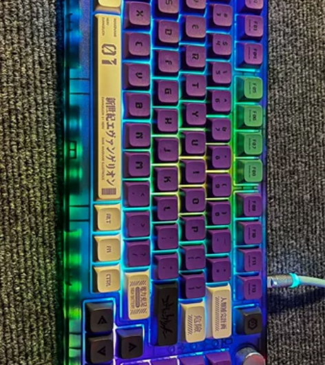 DK75 V2 客制化机械键盘 雾透外壳，...