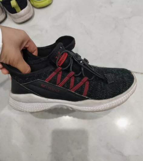 361度男童双层网面32码内长20.5运动...