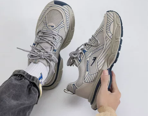 回力官方旗舰店老爹鞋男2023夏季透气休闲...