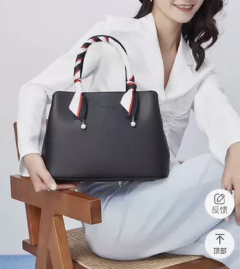 稻草人包包女士大气手提包高级感单肩包斜挎包...