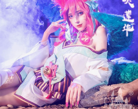 喵屋小铺英雄联盟cos阿狸cos灵魂莲华c...