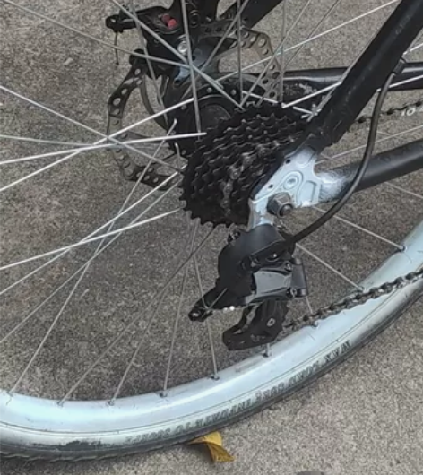 金盛26寸 铝合金车架 山地自行车，自改哑...