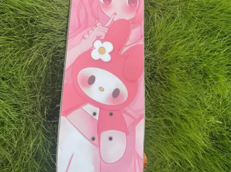 双翘滑板逆山定制喵板成人男女生四轮短板滑板...