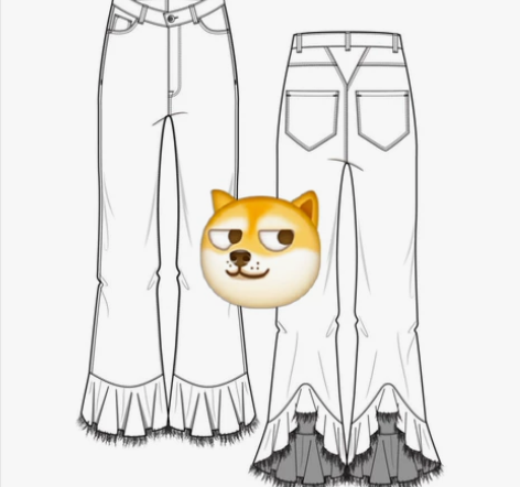 标价就是售价！新画的服装效果图    4个...