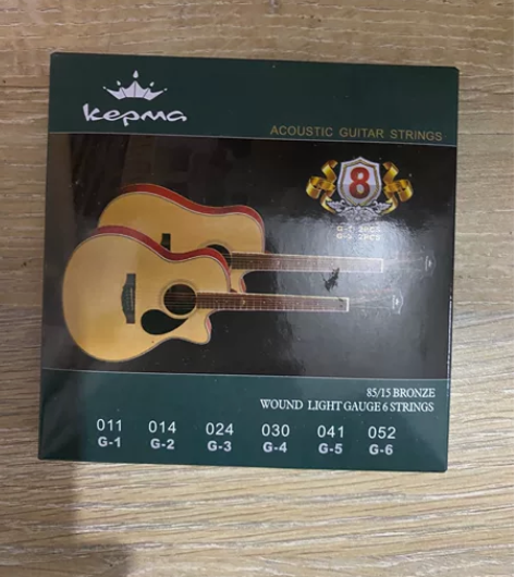 kepma卡普马吉他琴弦011民谣吉他卡马...