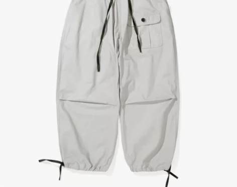 夏季新款立体多口袋街头工装抽绳束脚裤男女宽...