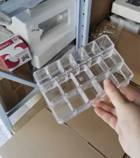 16格口红架唇膏架格子展示盒收纳盒电商退货...