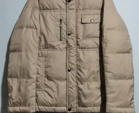 九成新175码牌牌男士羽绒服闲置清理 衣服...