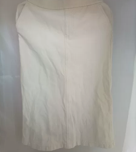 优衣库米白色运动风半身裙，s码，155，没...