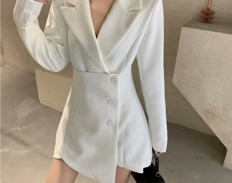 雅贝蔓西服连衣裙，全新L码，闲置处理，不退...