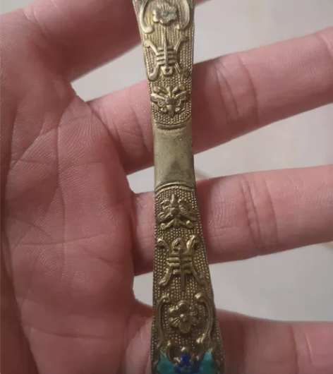 铜鎏金烤蓝京工 感兴趣的话点“我想要”和我...