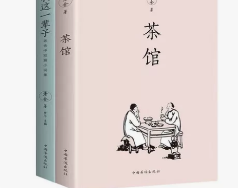 茶馆老舍 我这一辈子 老舍的书现当代经典小...