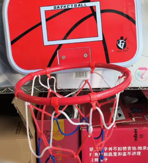 免打孔悬挂式篮球架篮筐壁挂儿童篮球框宝宝投...