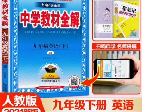 2021新版 中学教材全解九年级下册英语 ...