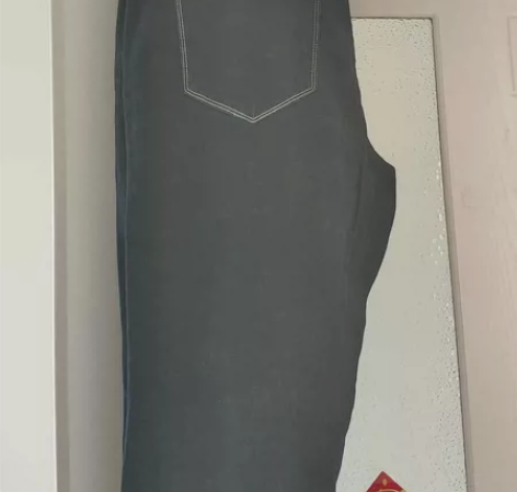 夏季薄款深蓝色牛仔裤，腰围二尺六，有弹力，...