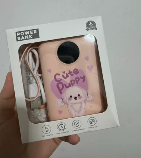 可爱充电宝20000毫安超大容量超薄小巧便...