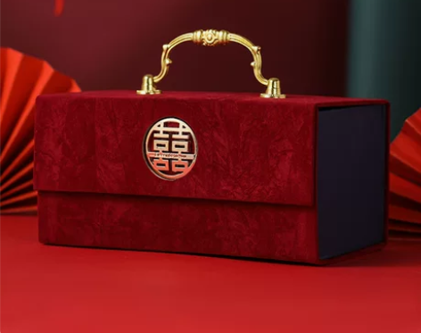 红包礼盒空盒彩礼钱盒子订婚结婚提亲聘金盒1...