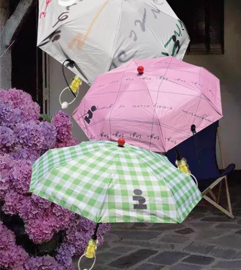 现货Tagi.雨宝晴雨伞 黑胶两用伞防紫外...