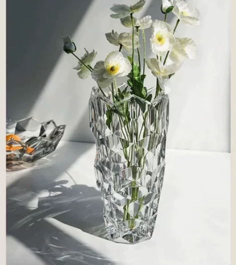 花店不开了，特价出现代水晶玻璃花瓶冰雪之旅...