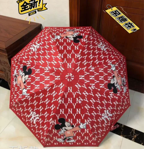 MLB五折口袋伞NY礼品伞女生小巧防紫外线...