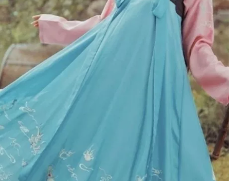 xl齐胸，兰若庭人间情事，一片式唐破裙汉服...