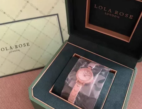 新款！Lola Rose罗拉玫瑰小金表女士...