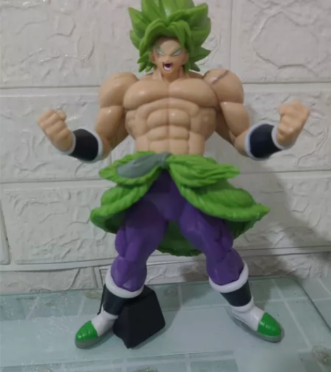 七龙珠 愤怒布罗利 赛亚人战斗场景 手办模...