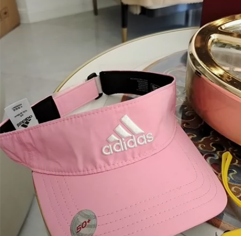 阿迪家夏日遮阳帽/高尔夫/网球/运动帽。可...