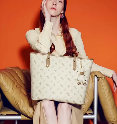 纽芝兰托特包2023新款百搭单肩包女小众高...